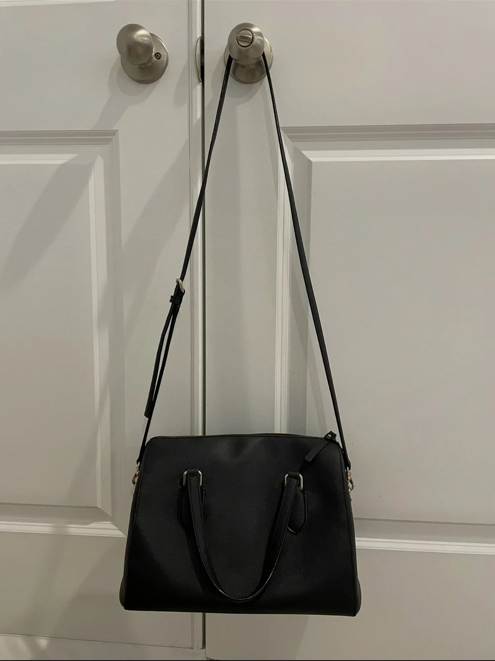 kate spade structured satchel